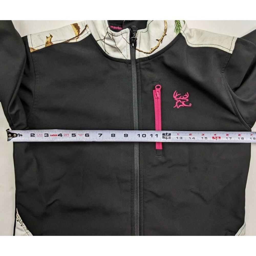 Bushmaster Jacket Women's Size Small Softshell Hunting Camo Trim Zip Up Outdoor - Picture 8 of 10